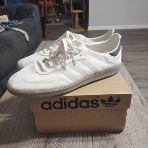 Adidas White Samba Sneakers